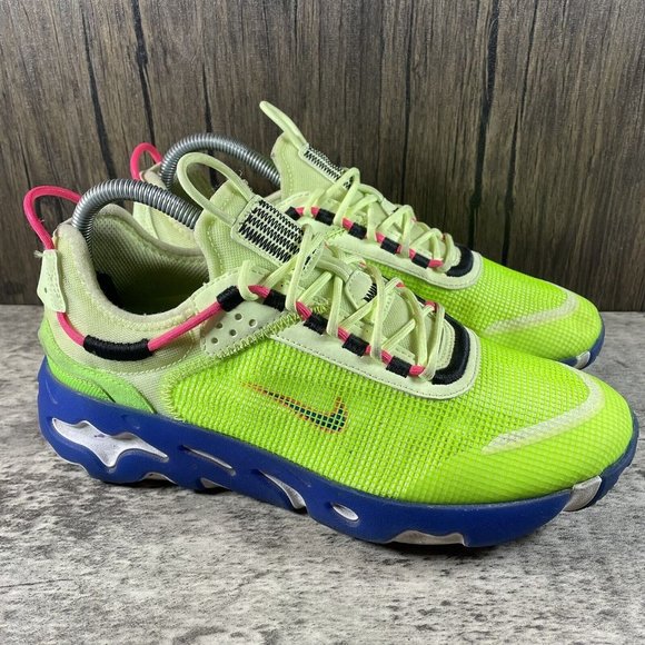 Men's Nike React Live PRM Barely Volt/Hyper Royal (CZ9081-700) Men’s 8.5 - Picture 1 of 9